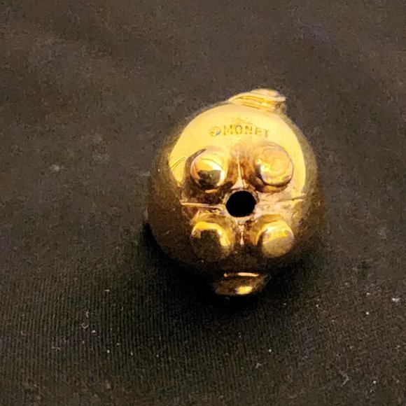 Vintage Monet Pig and Heart Charms - Picture 6 of 11